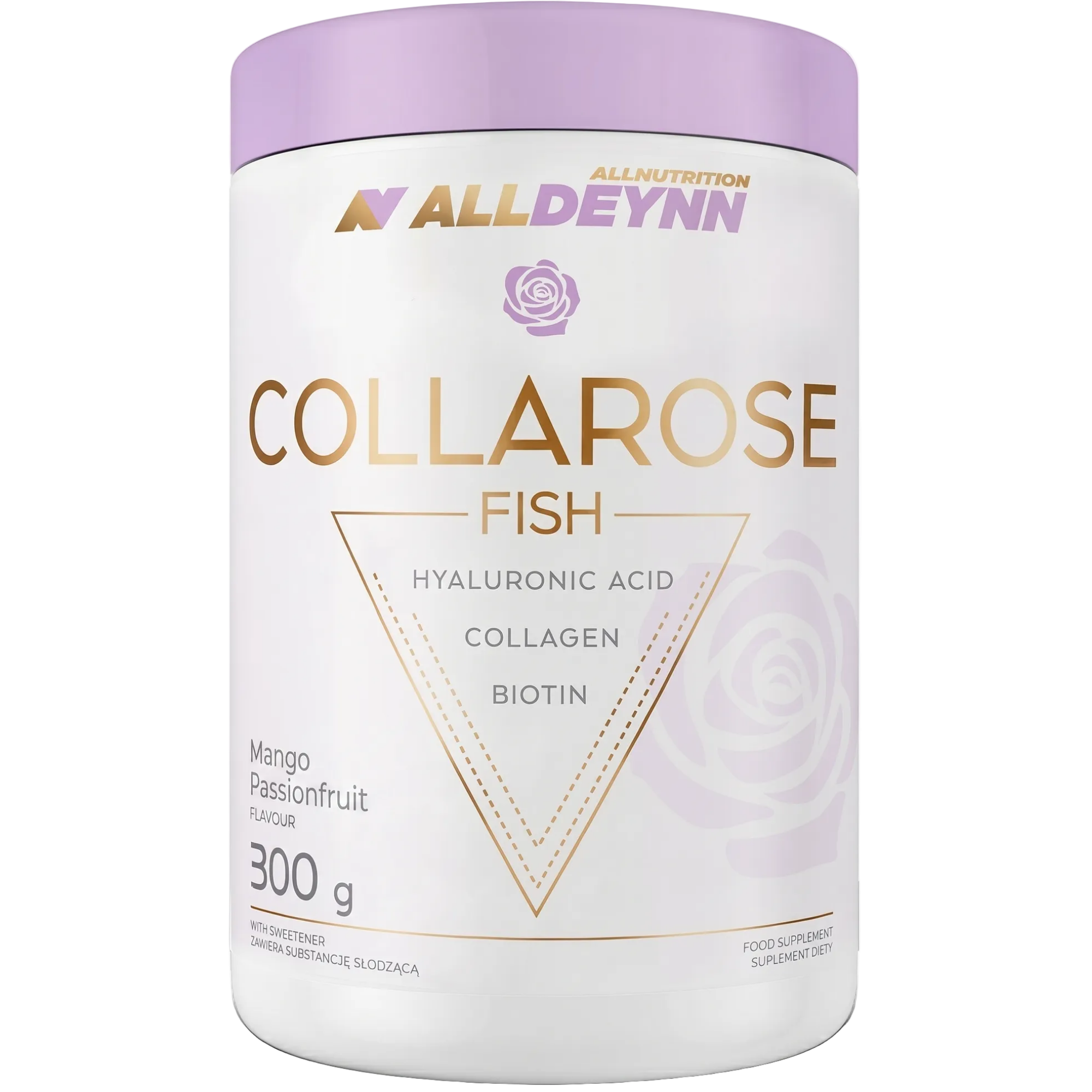 AllDeynn Collarose Fish Mango Passionfruit viscollageen poeder 300 gram