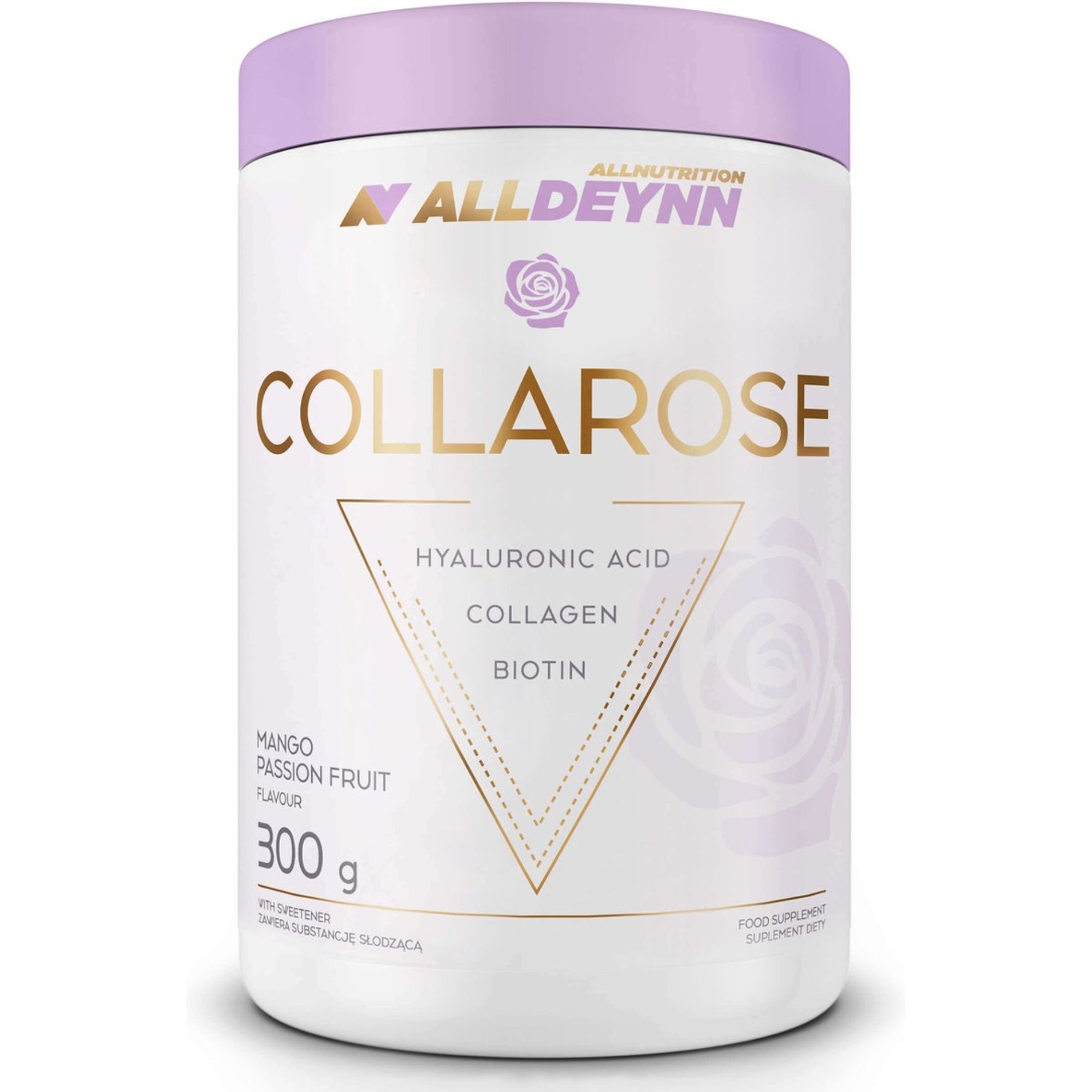 AllDeynn Collarose rundercollageen Mango Passion Fruit poeder 300 gram