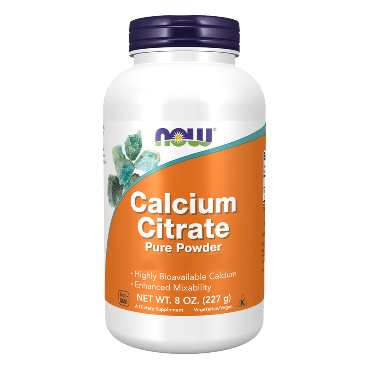 Calciumcitraat Puur Poeder | 227 Gram | NOW Foods