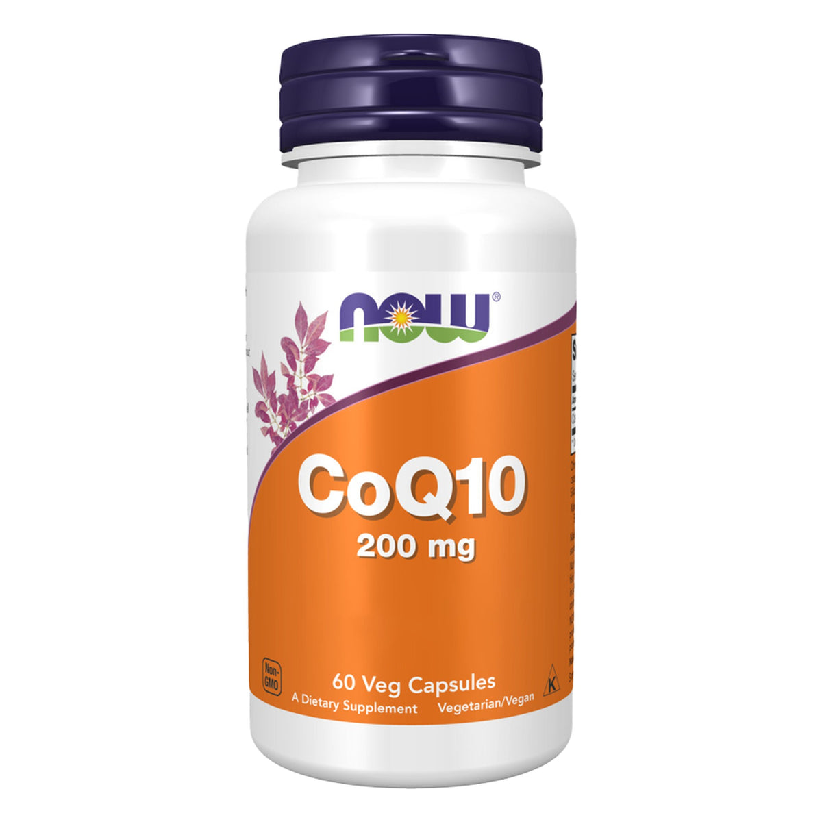 Co-enzym Q10 200mg | 60 Capsules | NOW Foods