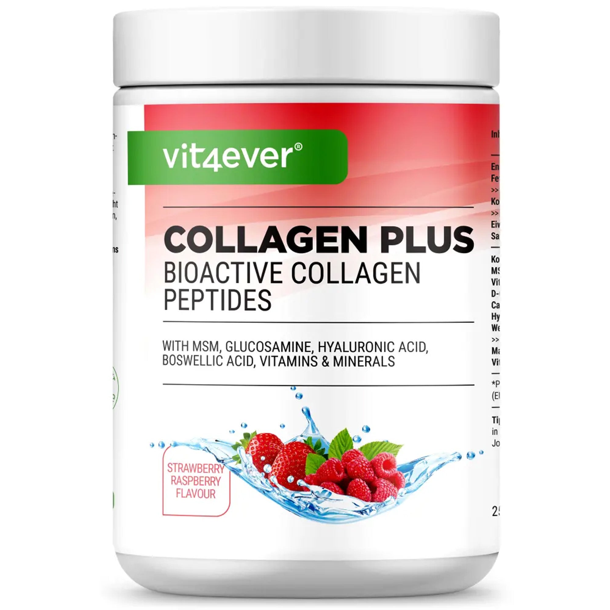 Collageen Plus Poeder | 500g | Vit4ever