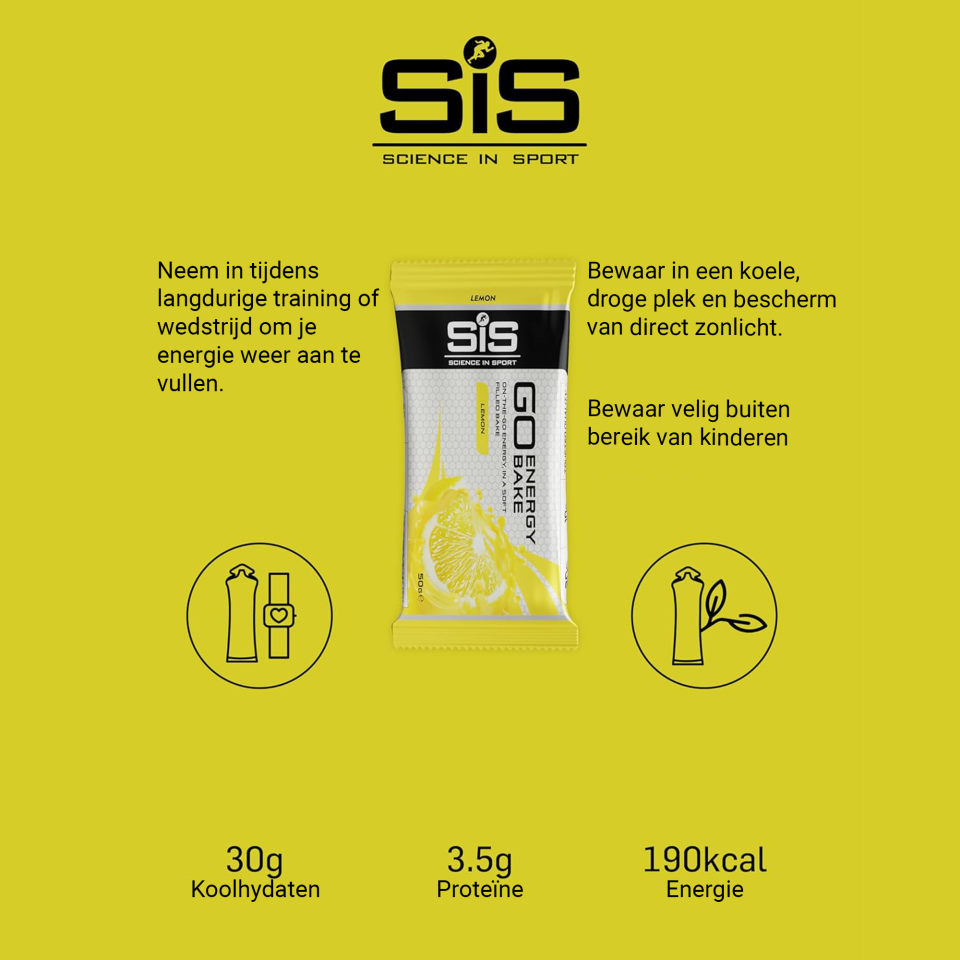 SIS Go Energy Bake | 12-pack | Lemon