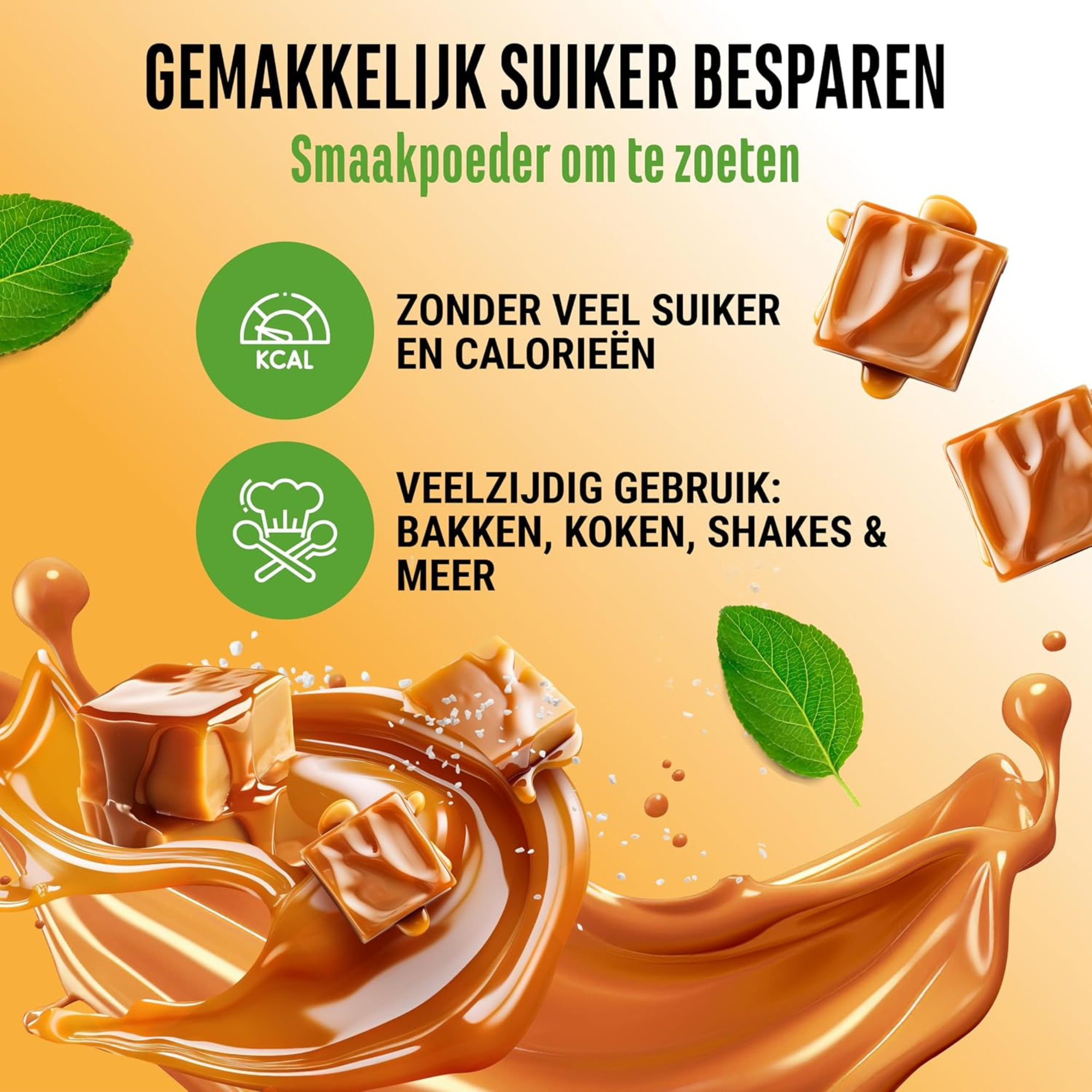 Flavor Craft Gezouten karamel Smaakpoeder | 250g | Vit4ever