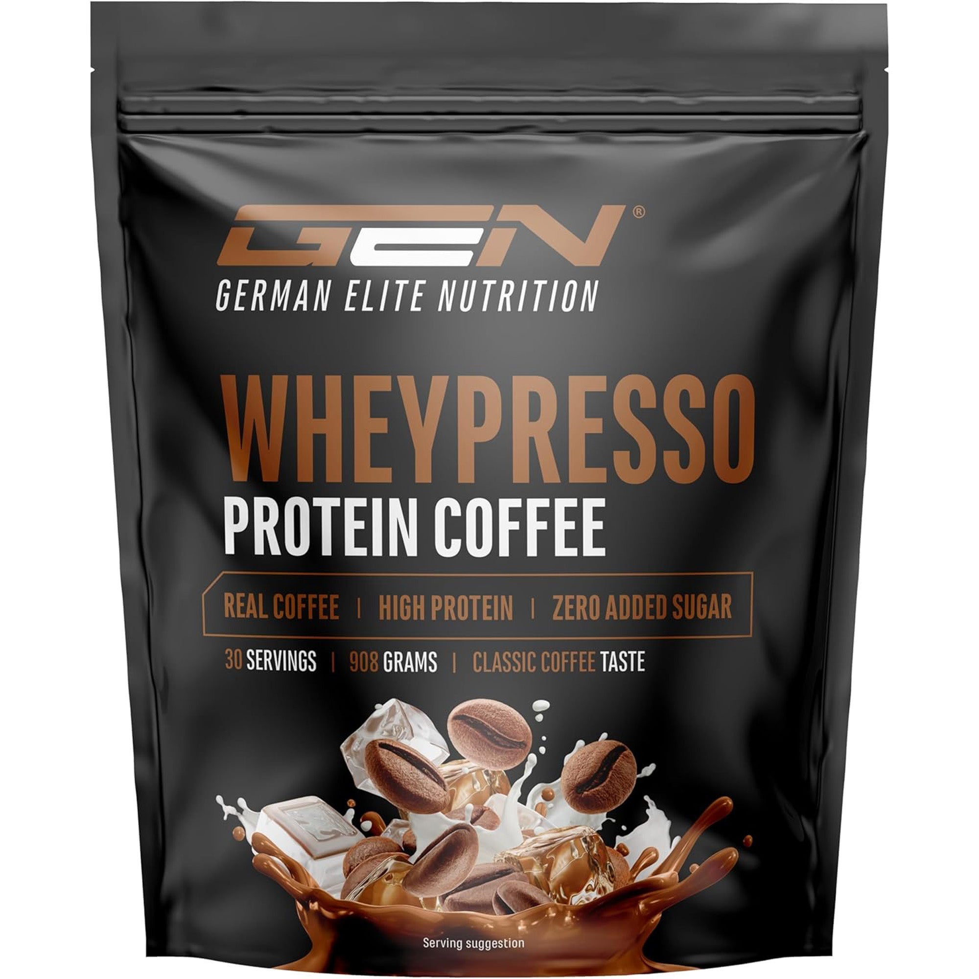 Wheypresso Protein Coffee | 908 gram | German Elite Nutrition