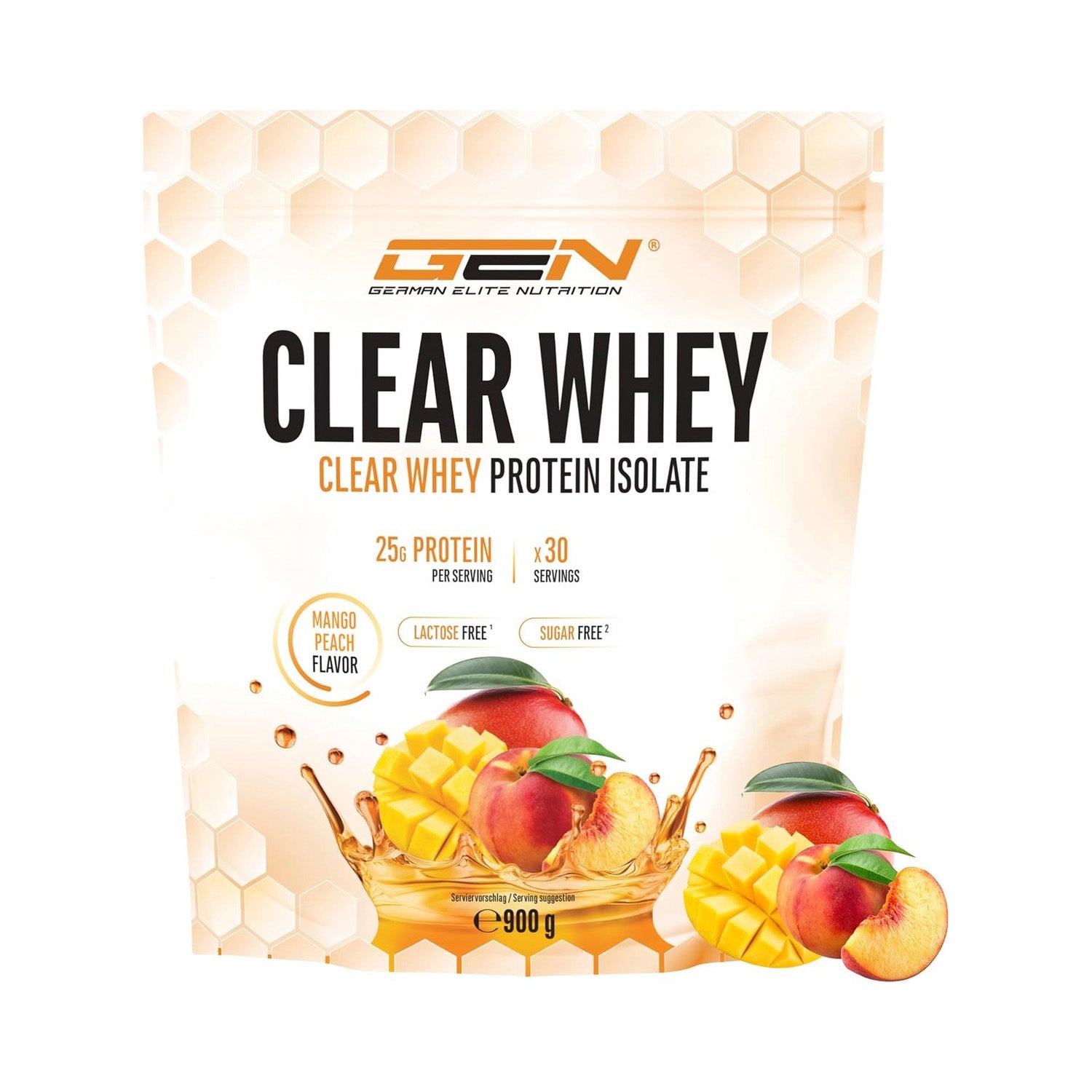 Clear Whey Protein Isolate 900g | German Elite Nutrition