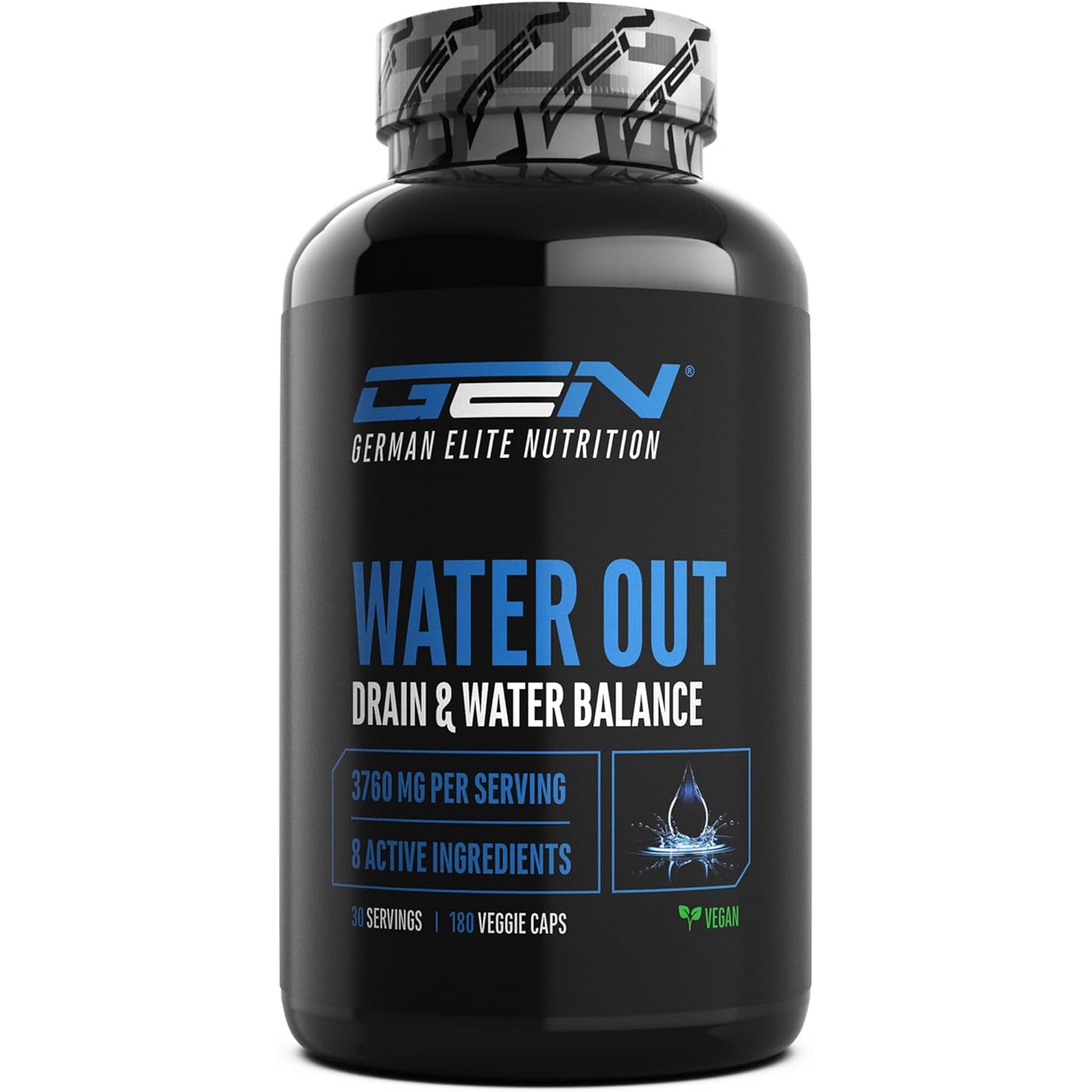 Water Out Complex voor waterbalans | 180 capsules | German Elite Nutrition