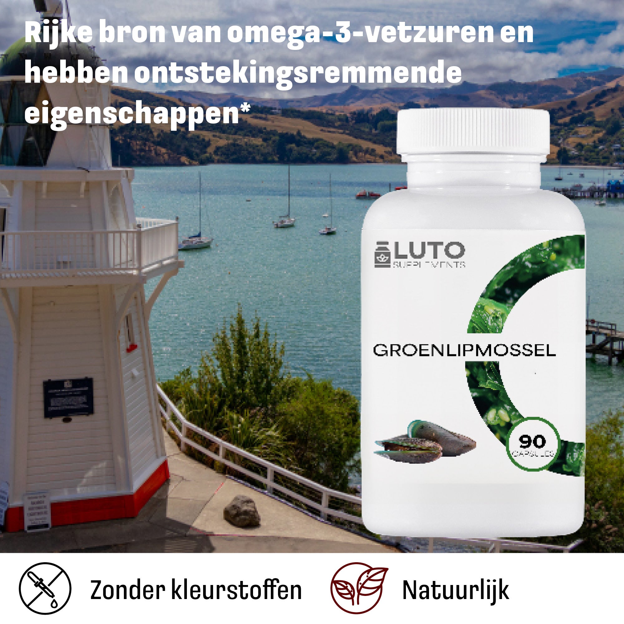 Groenlipmossel Complex | 90 capsules | LUTO Supplements