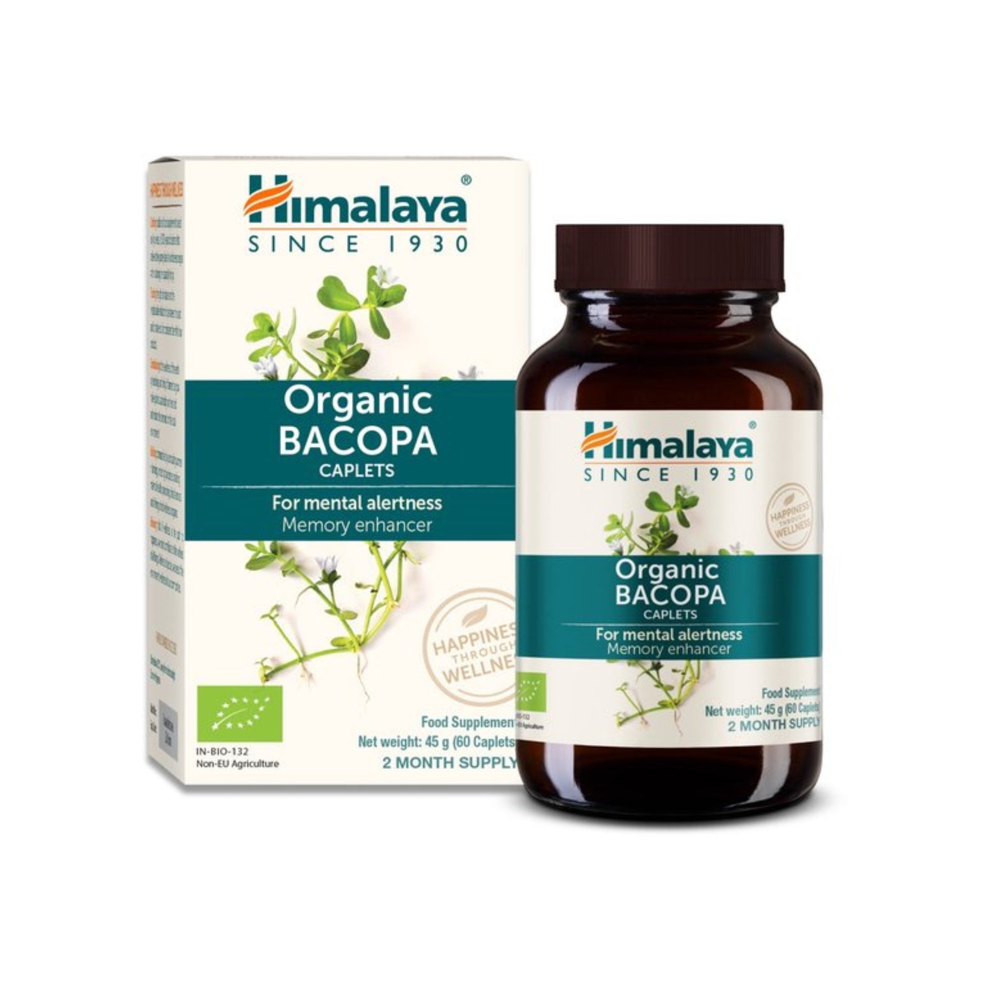 Organic Bacopa | 60 tabletten | Himalaya