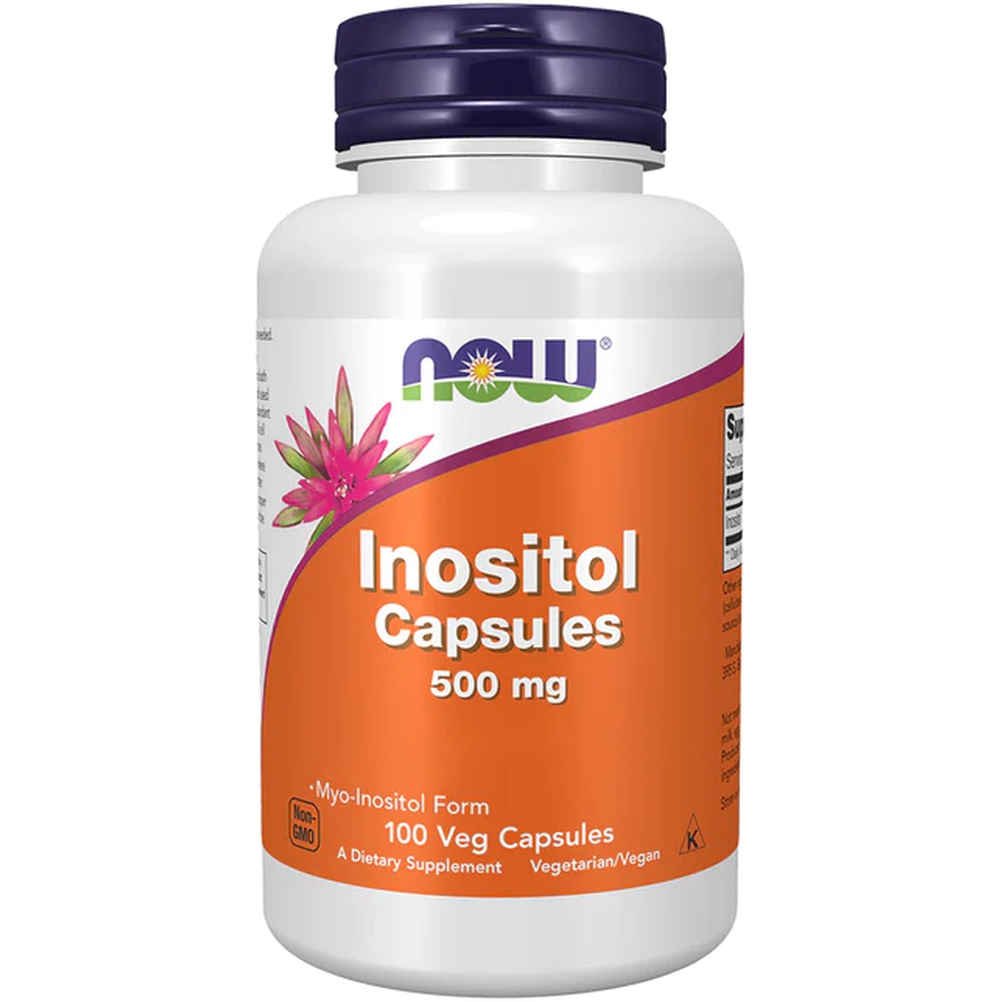 NOW Foods Inositol 500 mg 100 vegetarische capsules