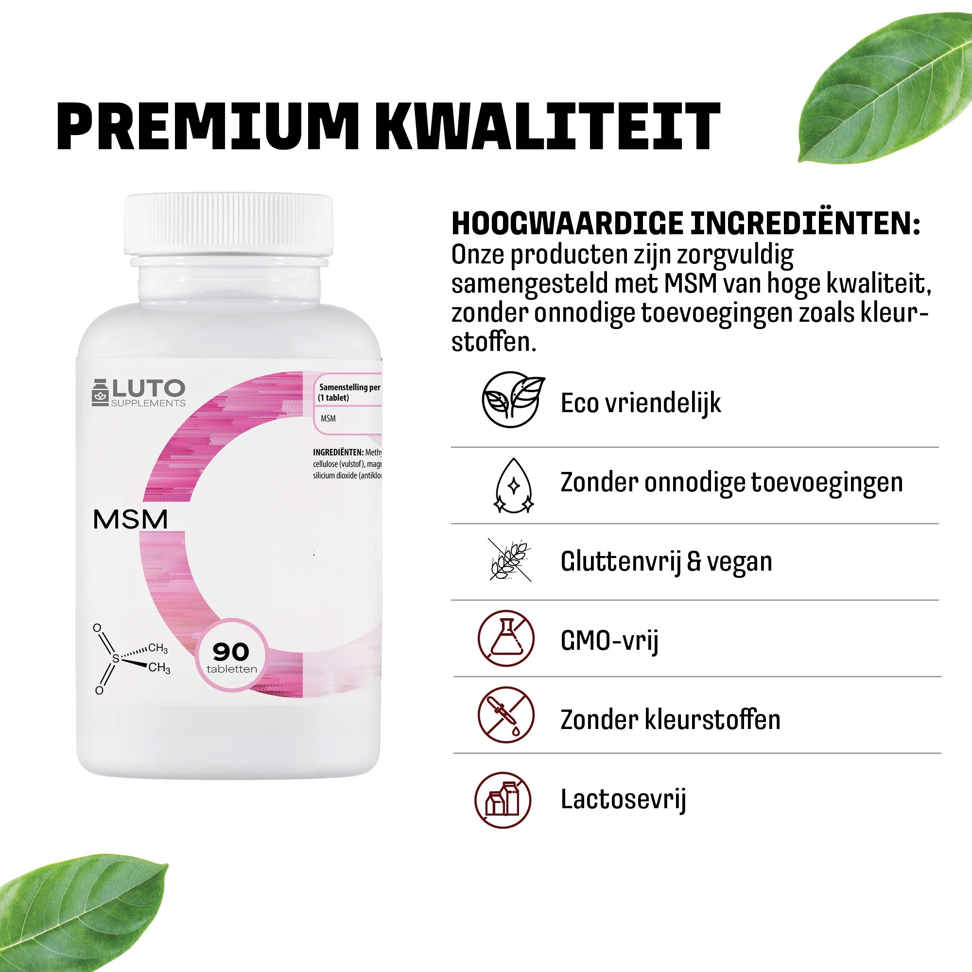 MSM GMO's Luto Supplements