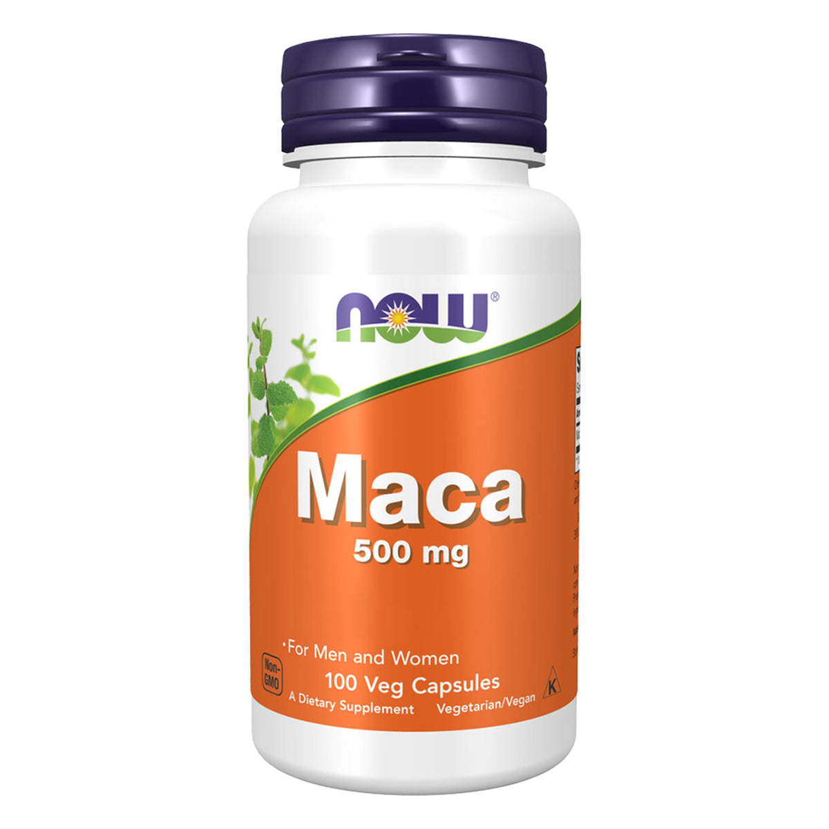 Maca 500mg | 100 Capsules | NOW Foods