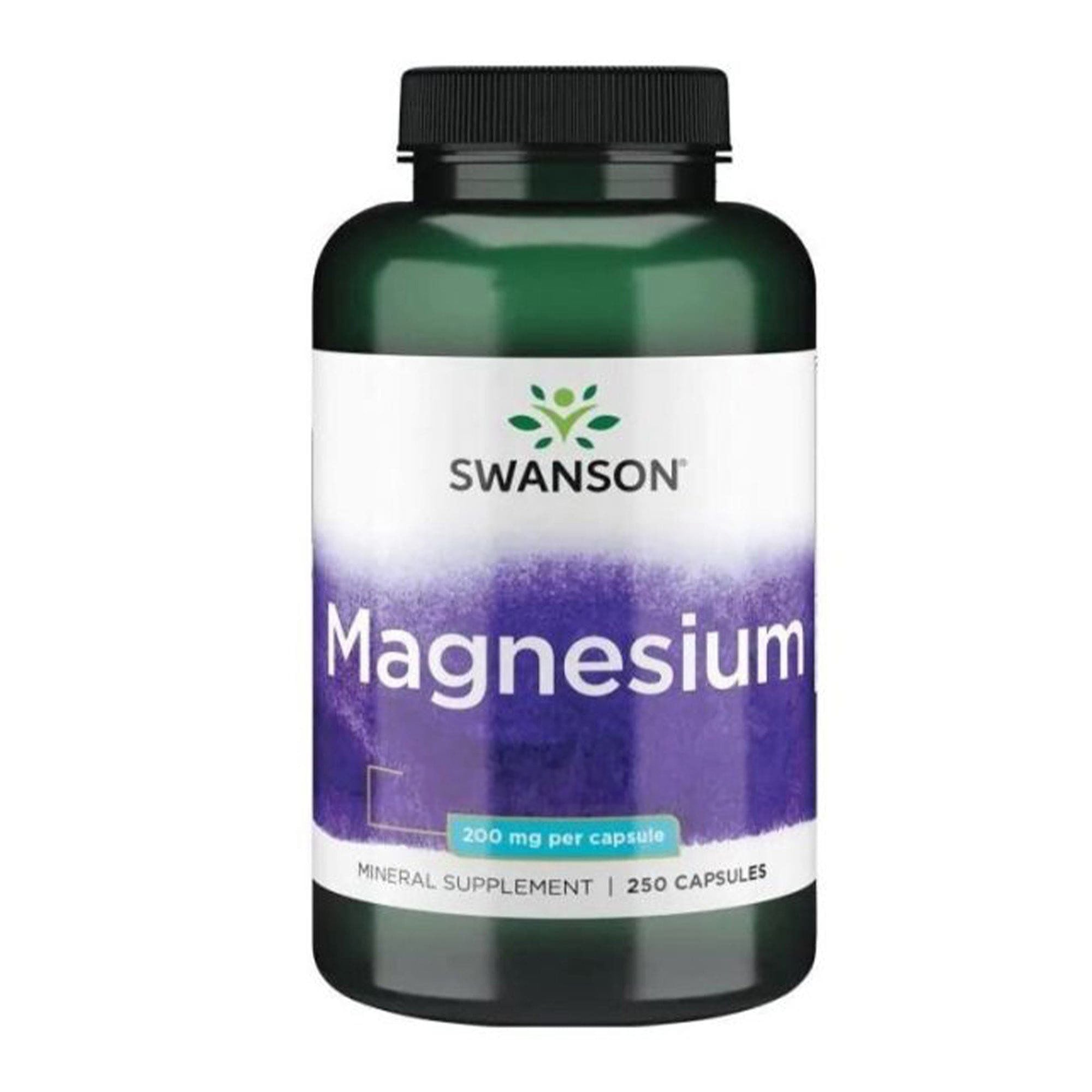 Magnesiumoxide 200mg | 250 Capsules | Swanson