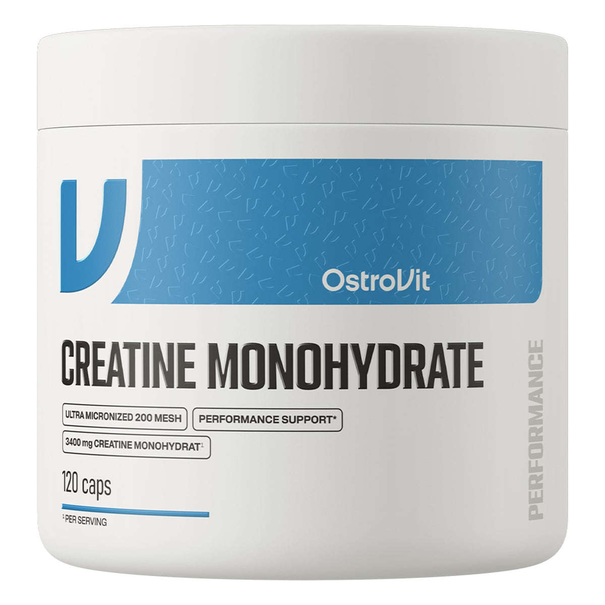 Creatine Monohydraat 3300 | 120 Capsules | OstroVit