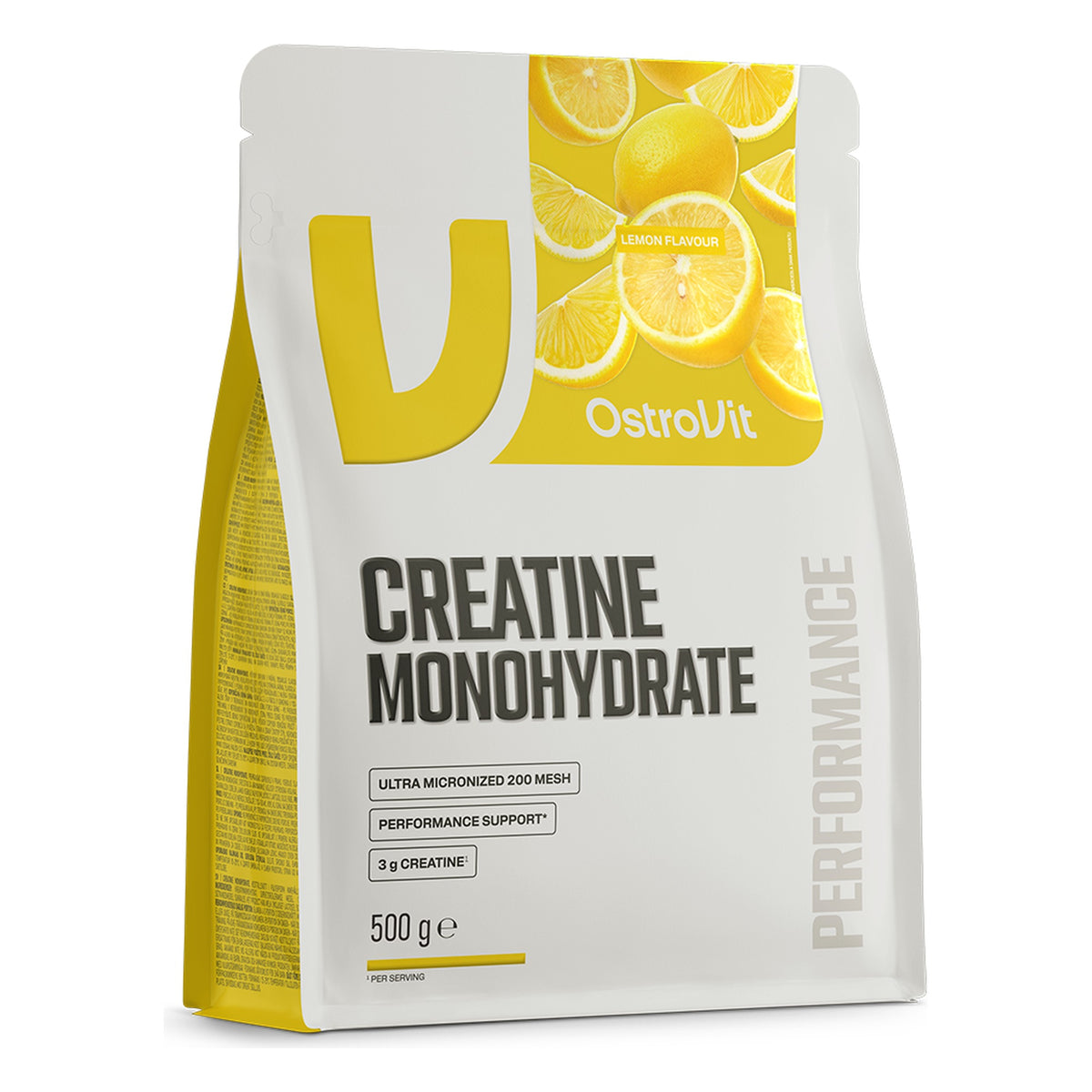 Creatine Monohydraat Citroen | 500 Gram | OstroVit