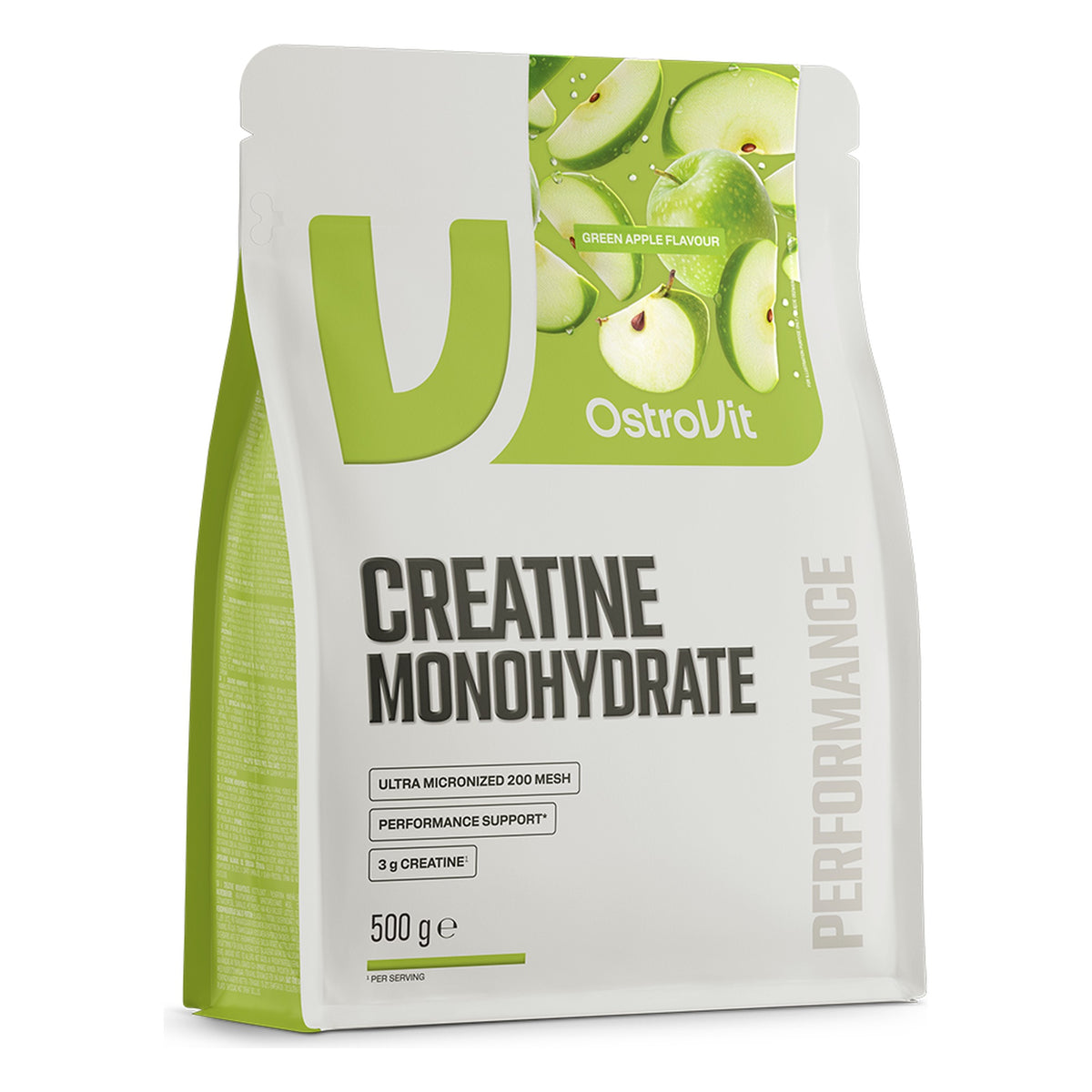 Creatine Monohydraat Groene Appel | 500 Gram | OstroVit