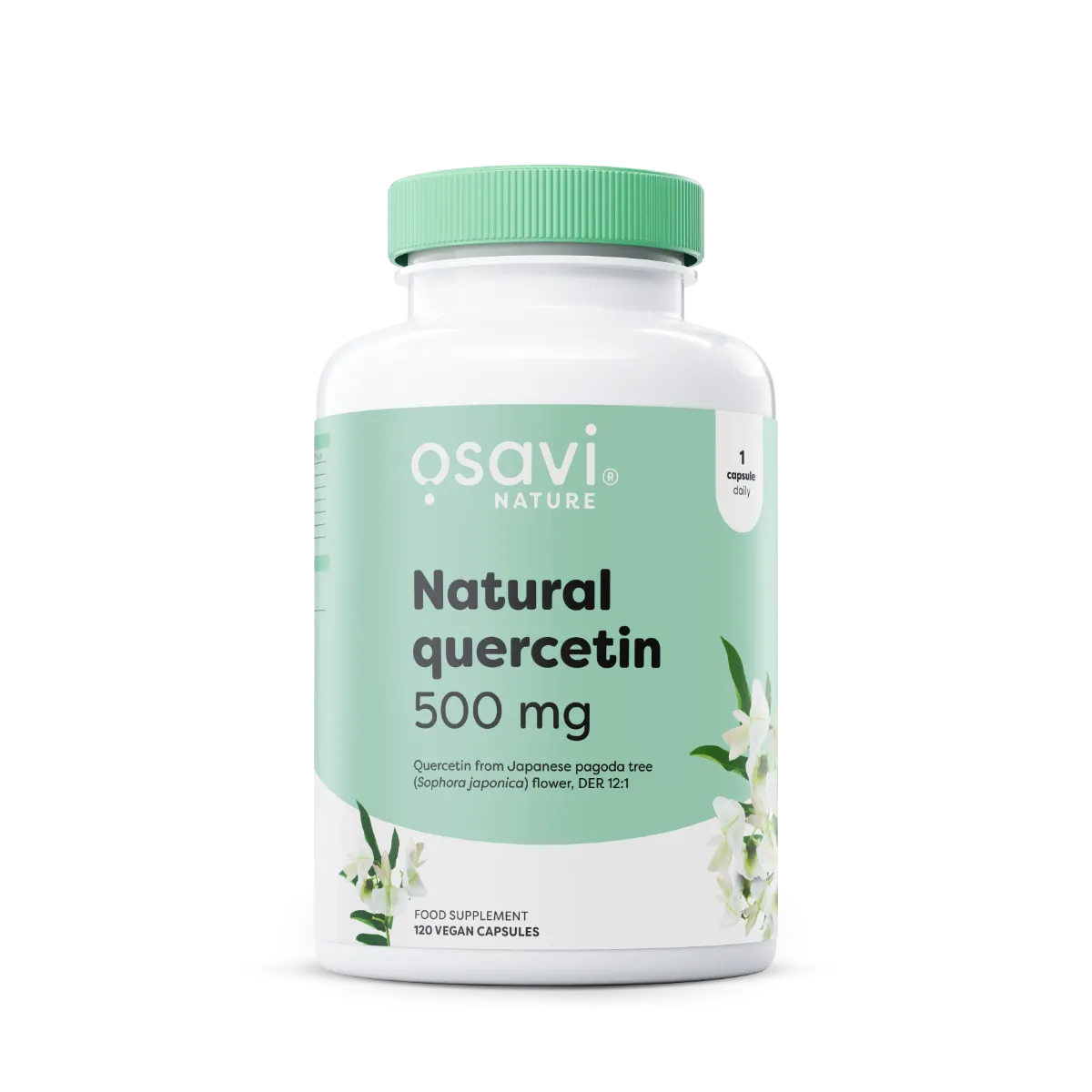 Osavi Natural Quercetin 500mg 120 vegan capsules