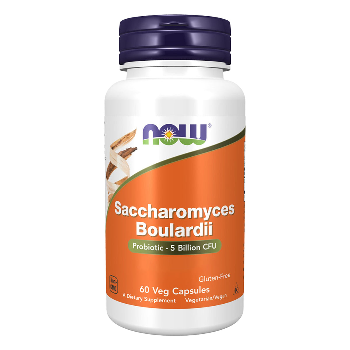 Saccharomyces Boulardii | 60 Capsules | NOW Foods