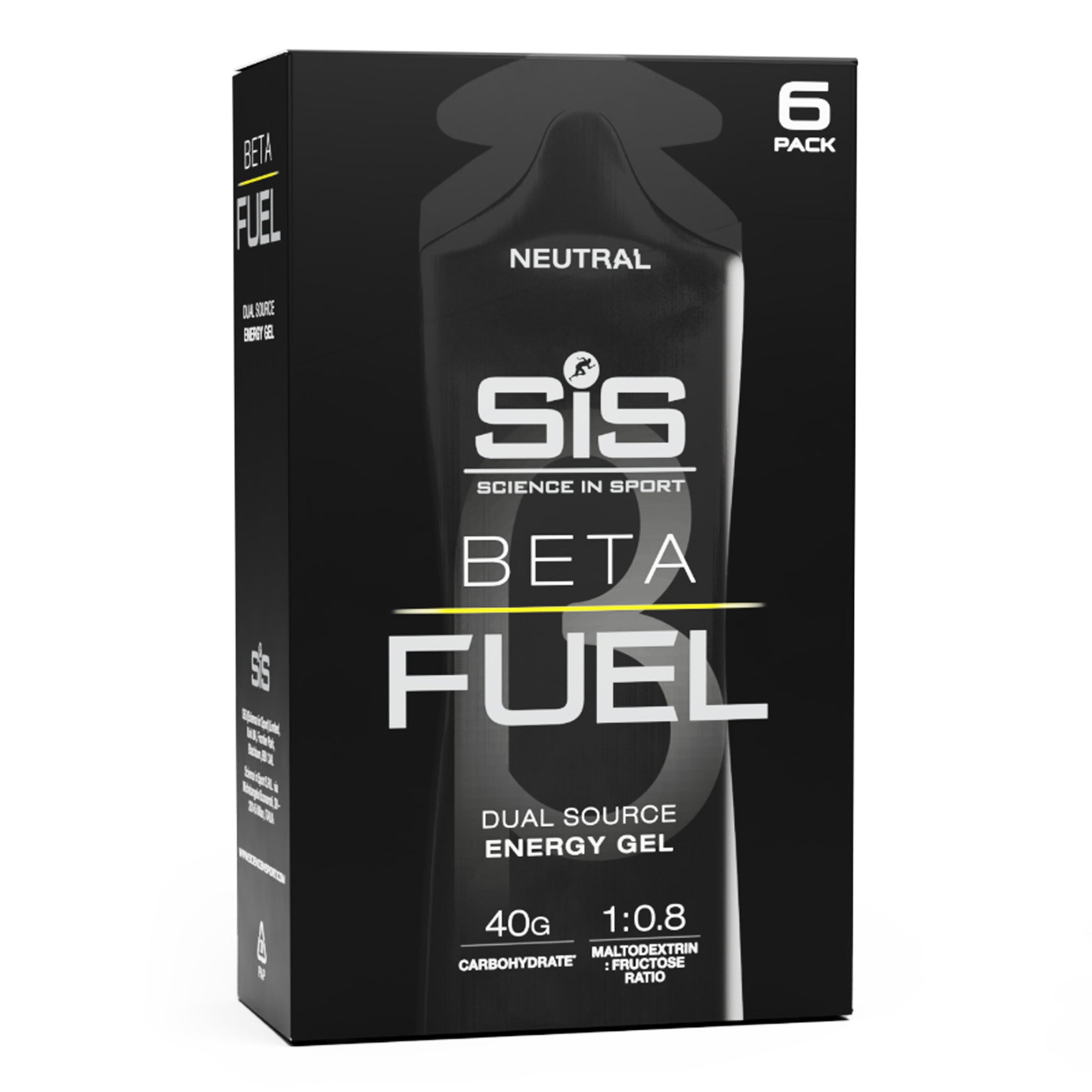 SiS Beta fuel gel | 1:0.8 maltodextrin: fructose ratio