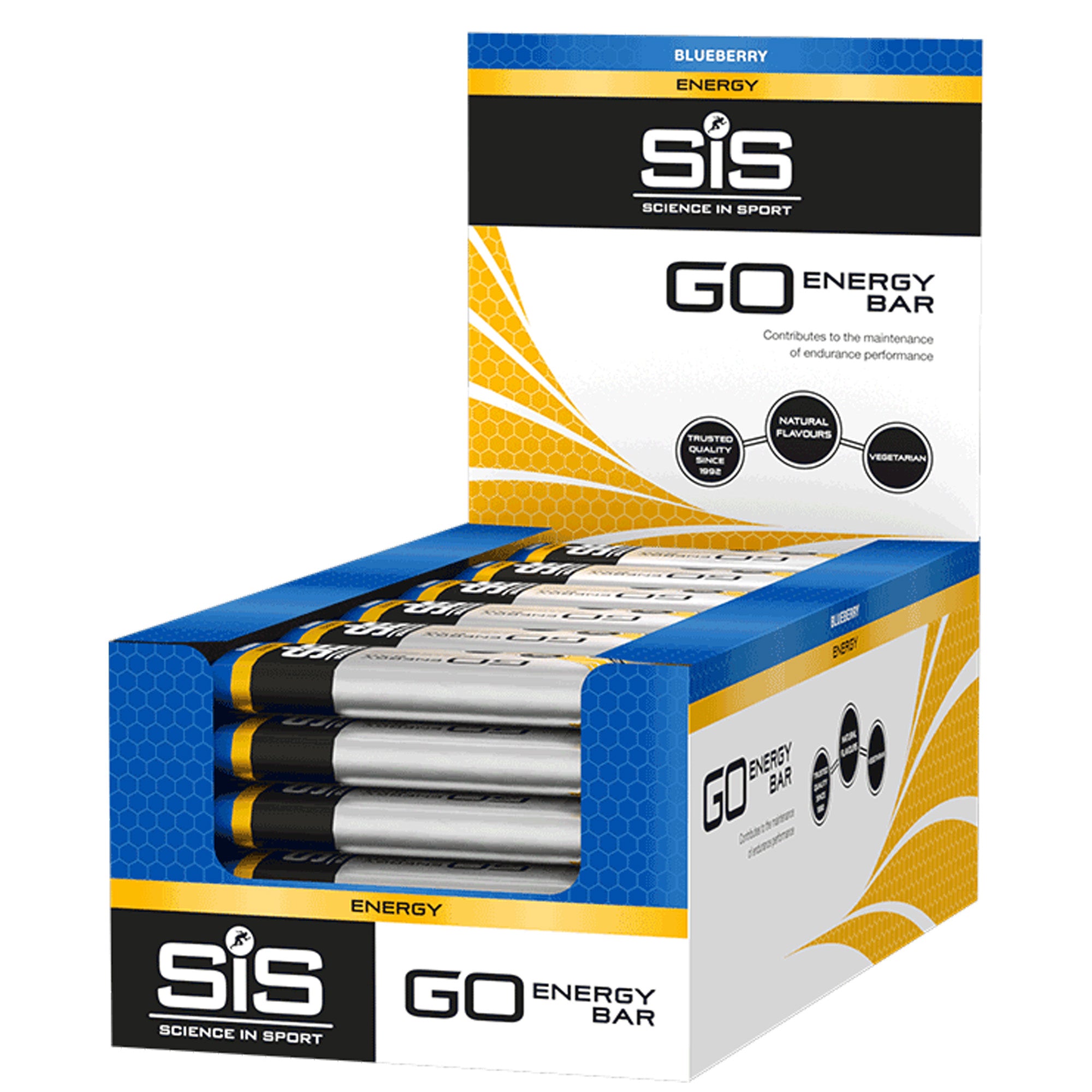 SiS GO Energy Bar | 25 g koolhydraten per reep | 30 stuks