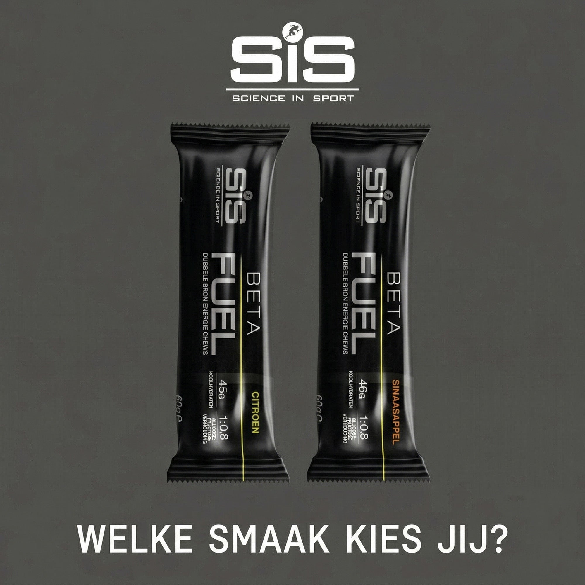 SiS Beta Fuel Energy Chew Bar | Lemon
