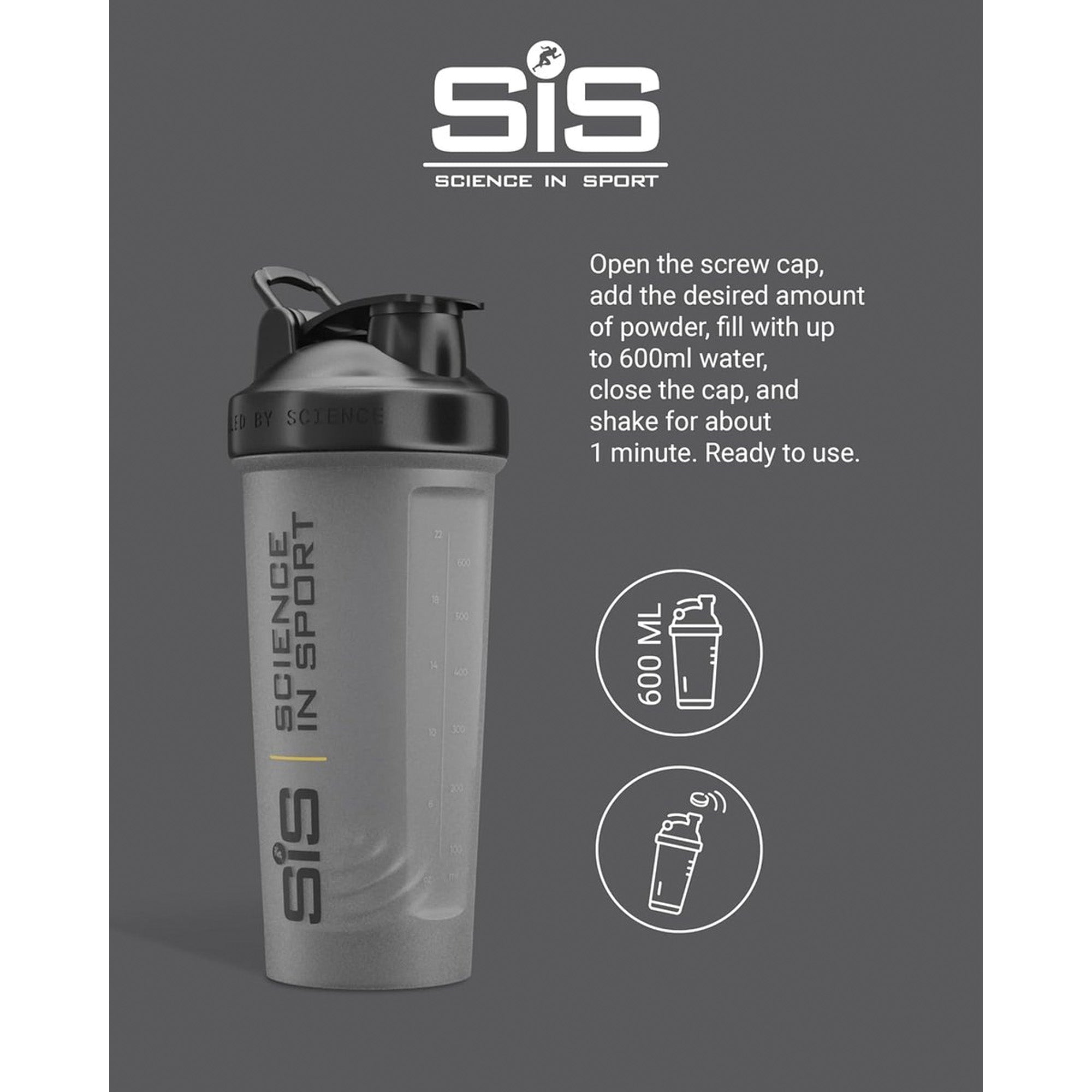 SiS Protein-Shaker 700 ml | BPA-frei