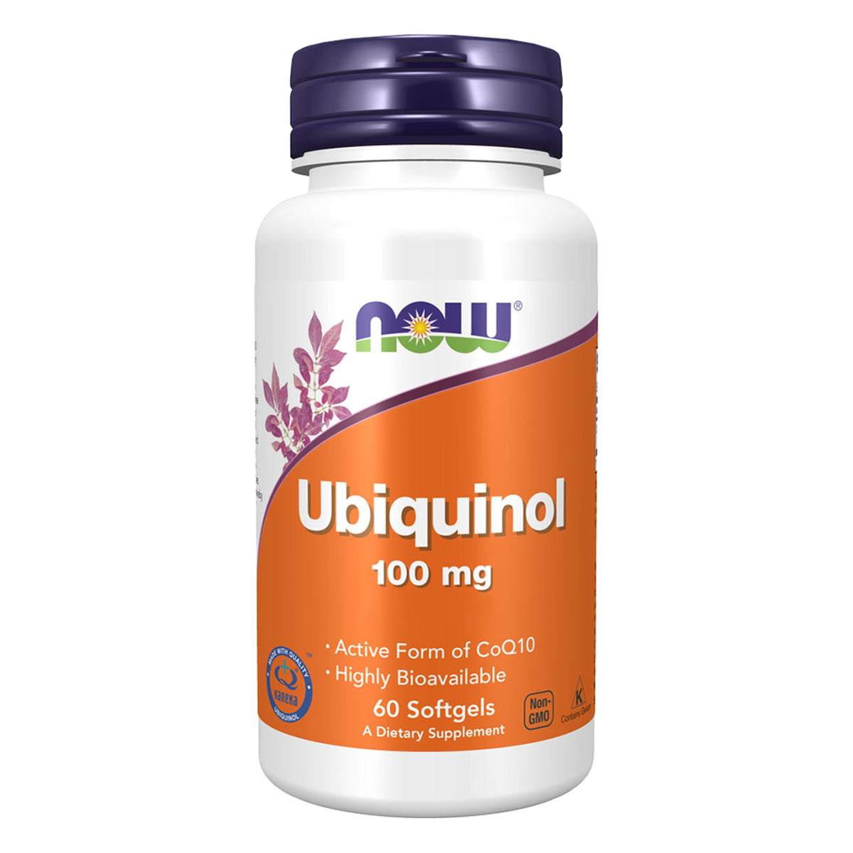 Ubiquinol 100mg | 60 Softgels | NOW Foods