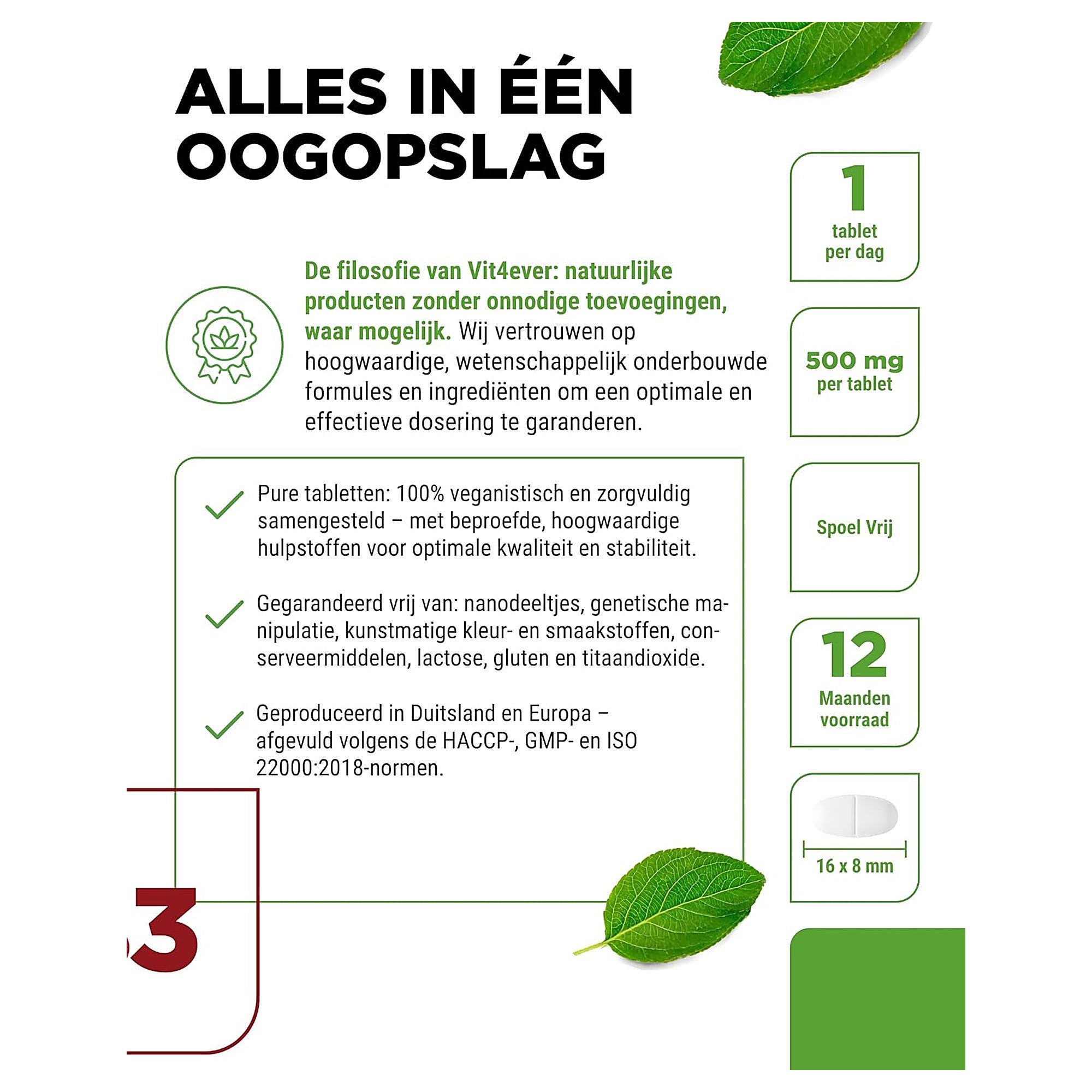 Vitamine B3 alles in een oogopslag