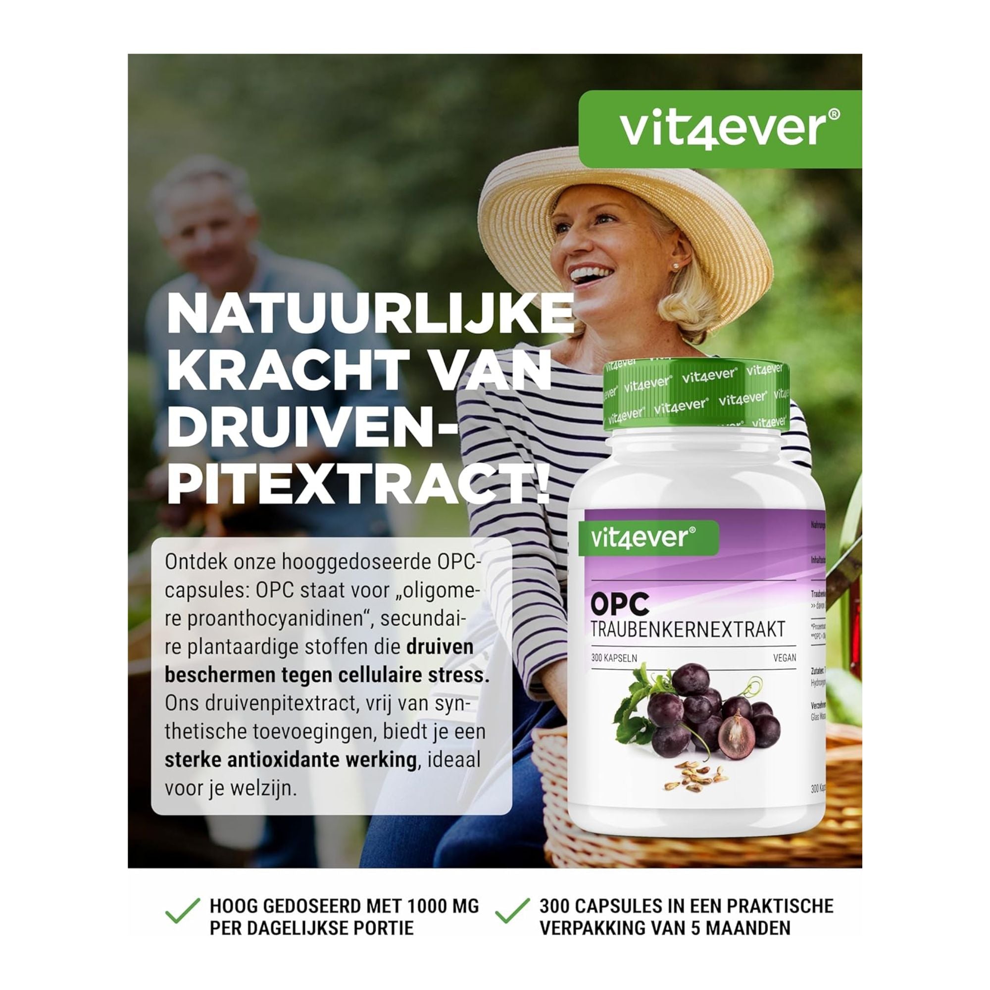 vit4ever OPC Druivenpit extract
