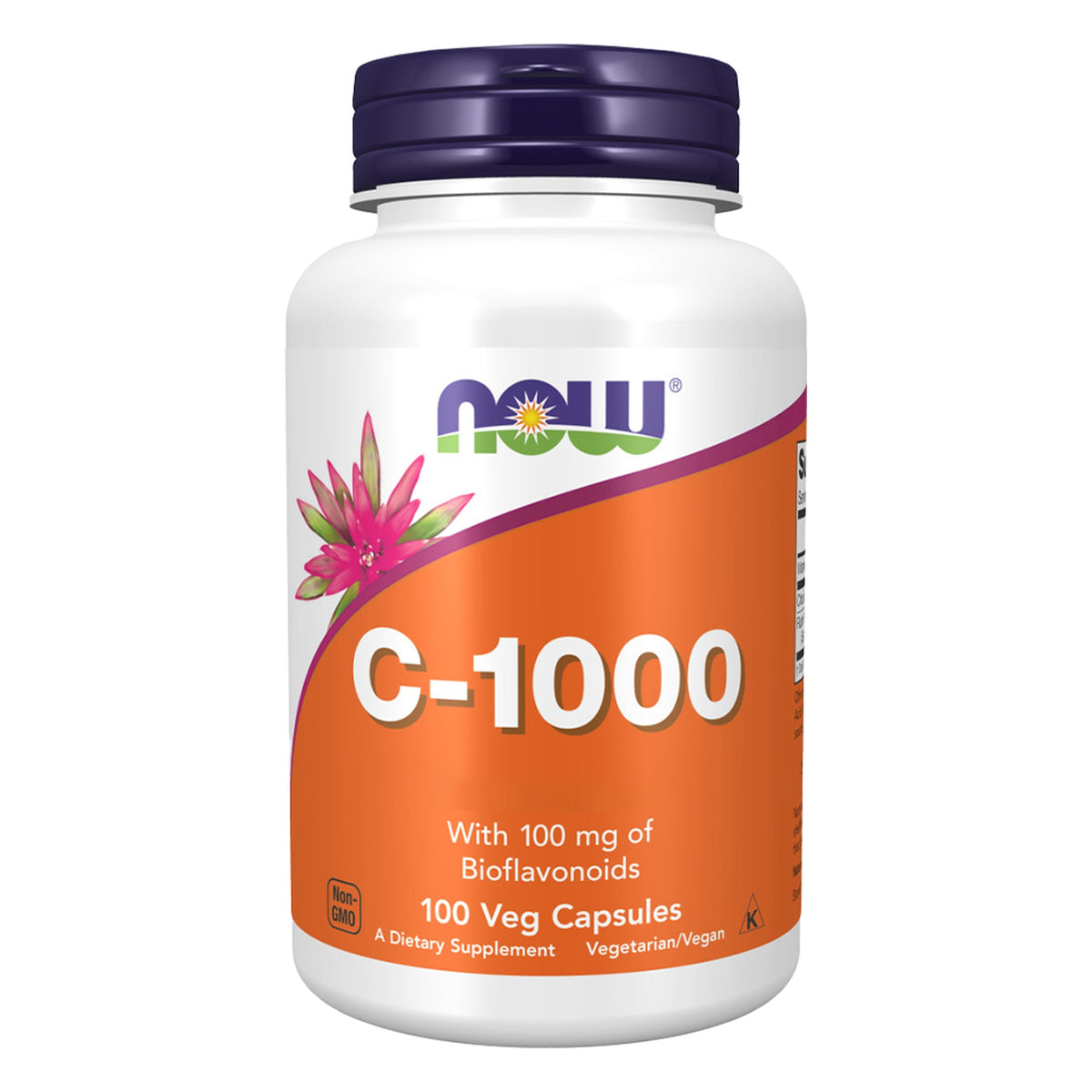 Vitamine C-1000 met Bioflavonoïden | 100 Capsules | NOW Foods