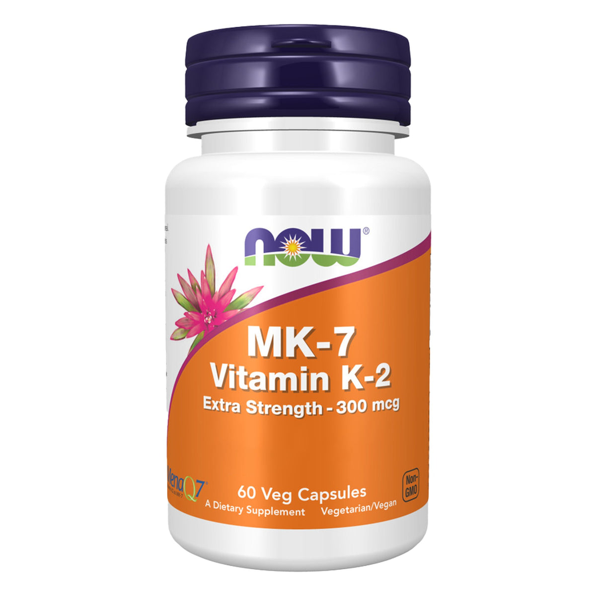 Vitamine K2 MK-7 300mcg Extra Strength | 60 Capsules | NOW Foods
