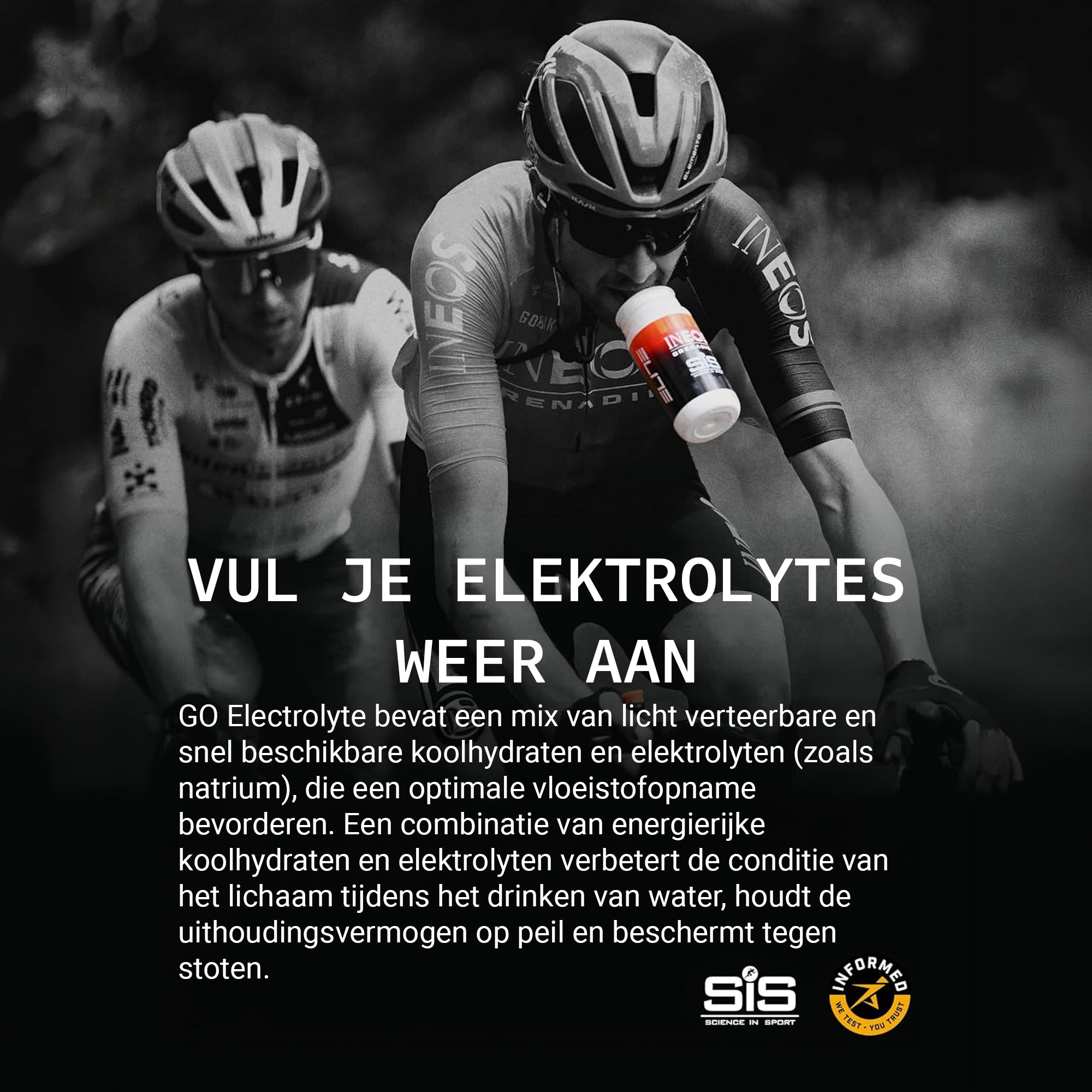 SiS Go Electrolyte | Elektrolyten + Koolhydraten | Lemon