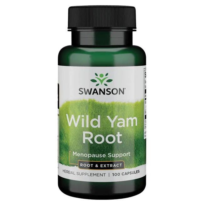 Swanson Wild Yam Root - 100 Capsules