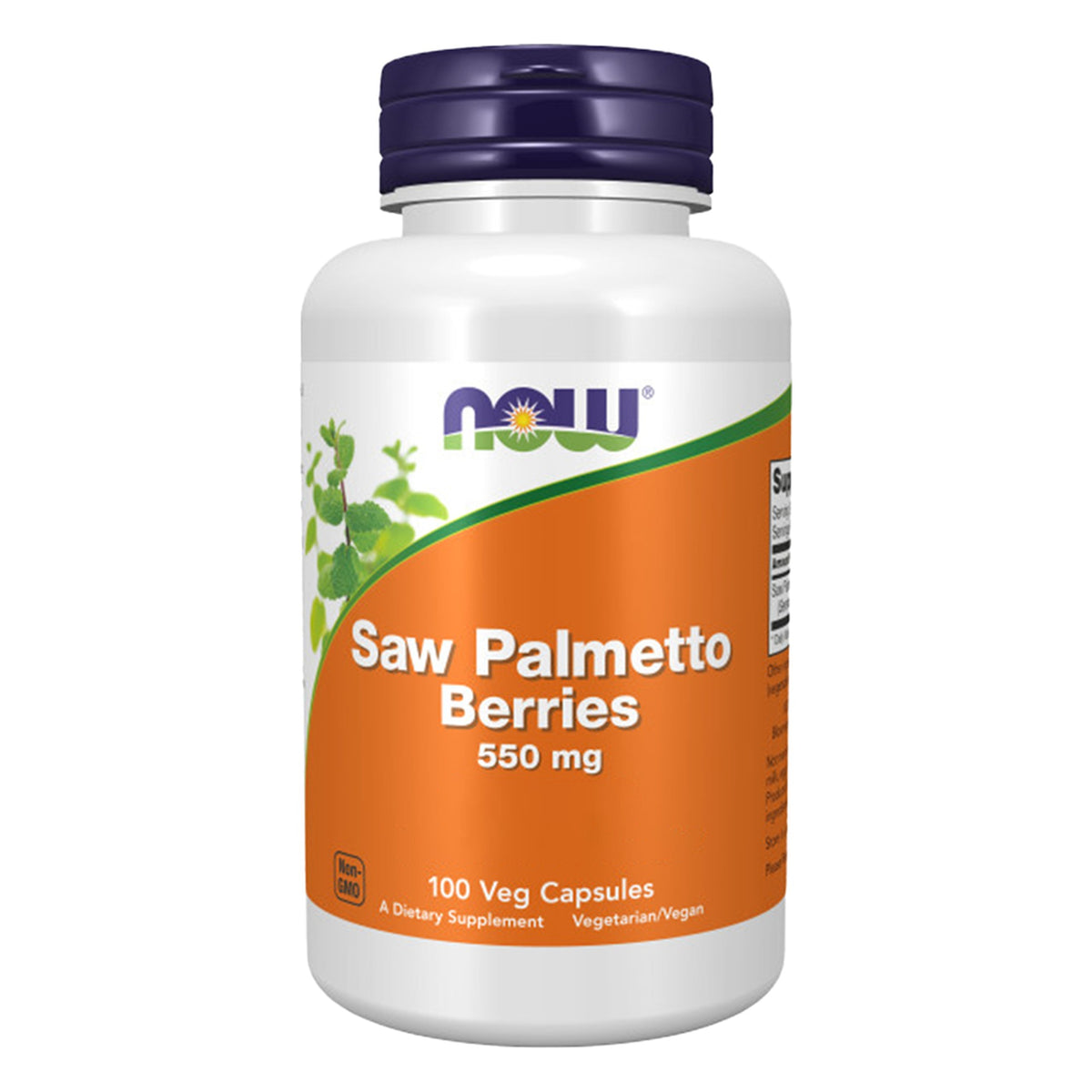 Zaagpalm 550mg | 100 Capsules | NOW Foods